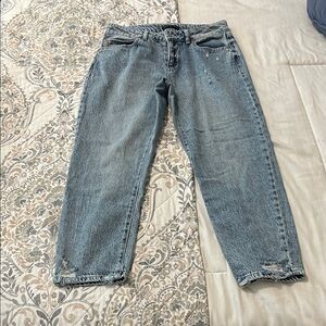 Sincerely Jules Light Blue Cropped Jeans